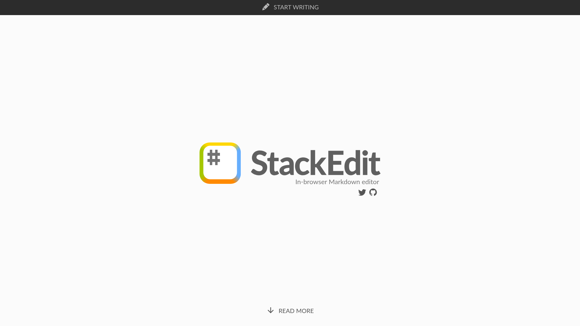 StackEdit screenshot