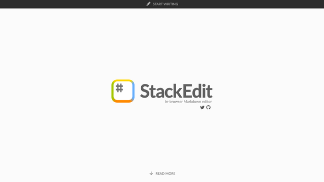 StackEdit screenshot