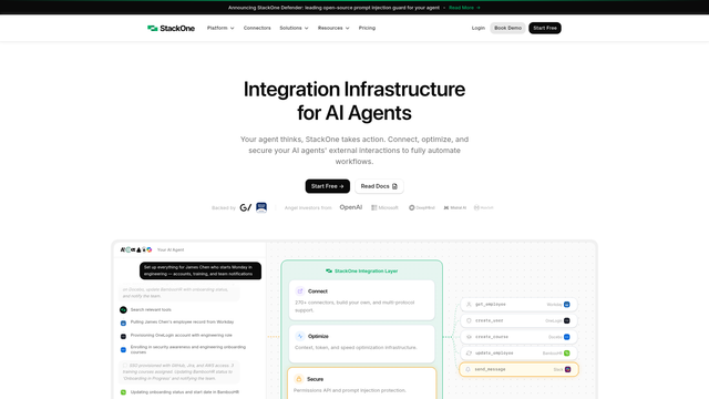 StackOne screenshot