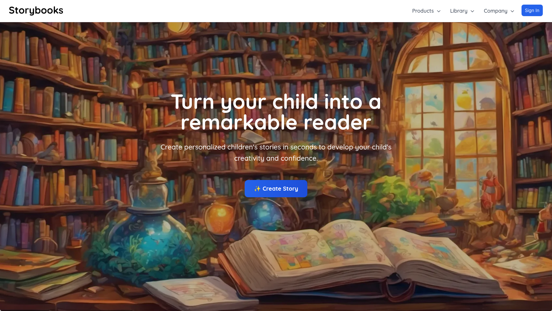 Storybooks screenshot