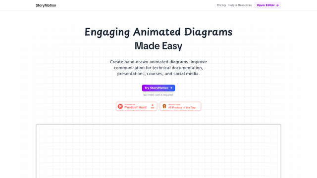 StoryMotion screenshot