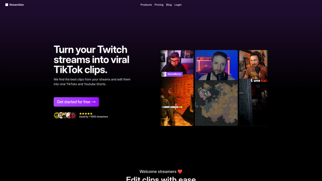 StreamGen screenshot