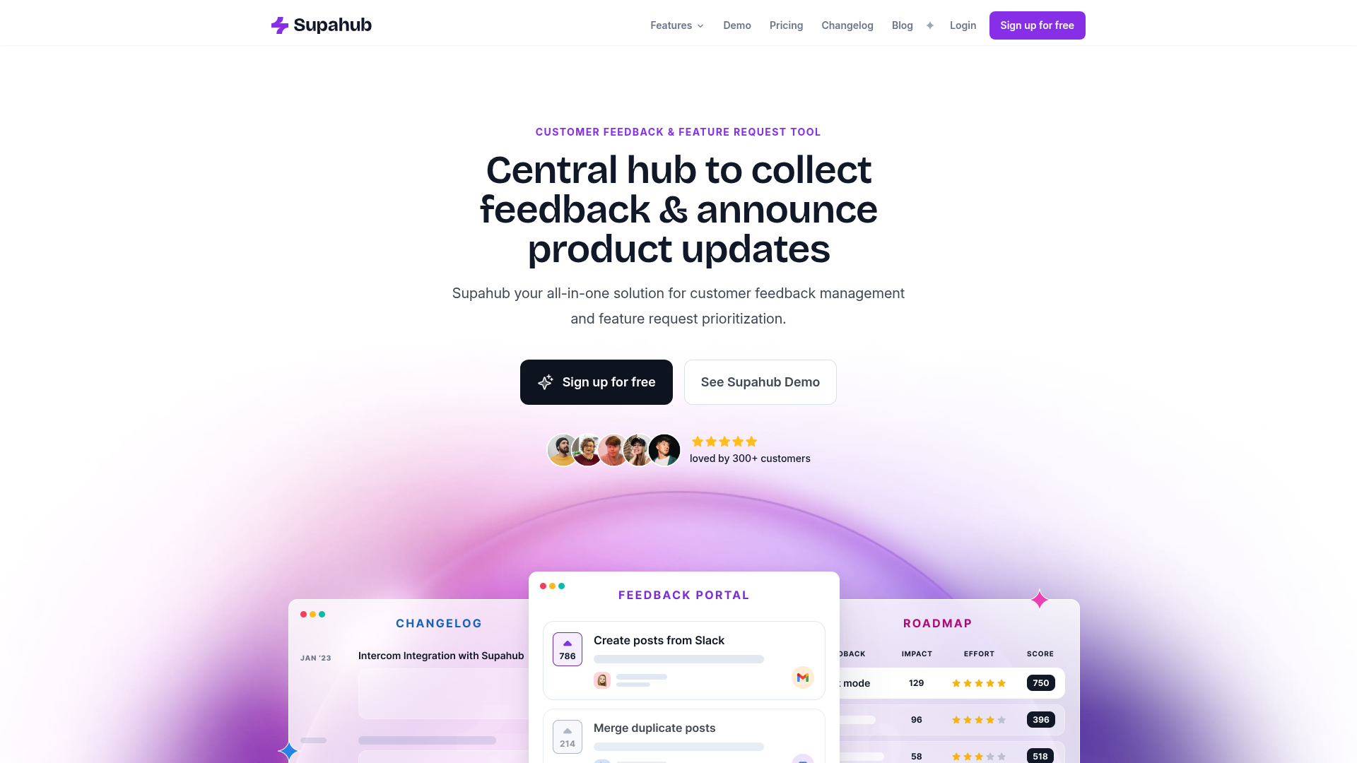 Supahub screenshot