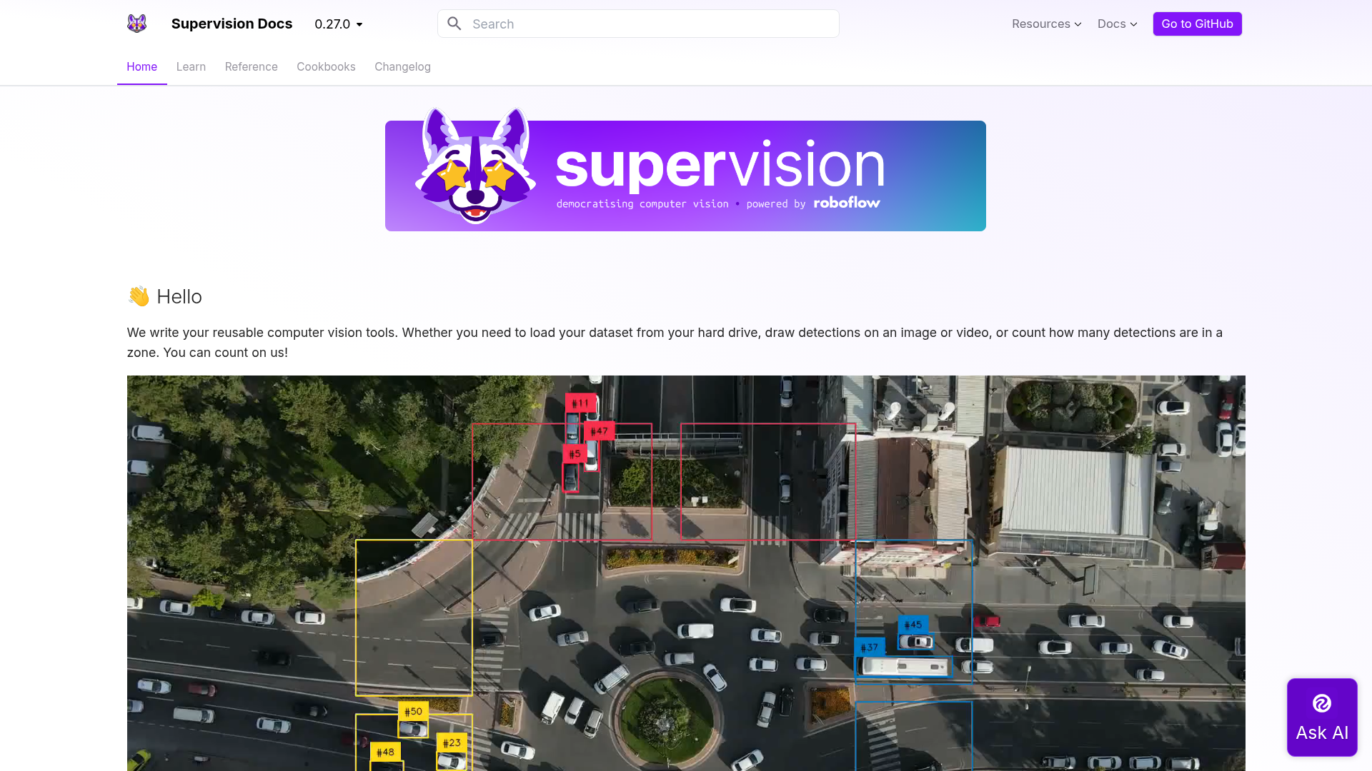 Supervision screenshot