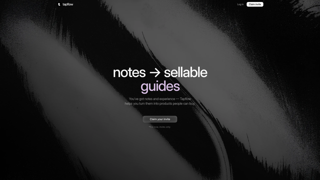 Tapflow screenshot