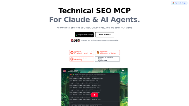 Technical SEO MCP screenshot