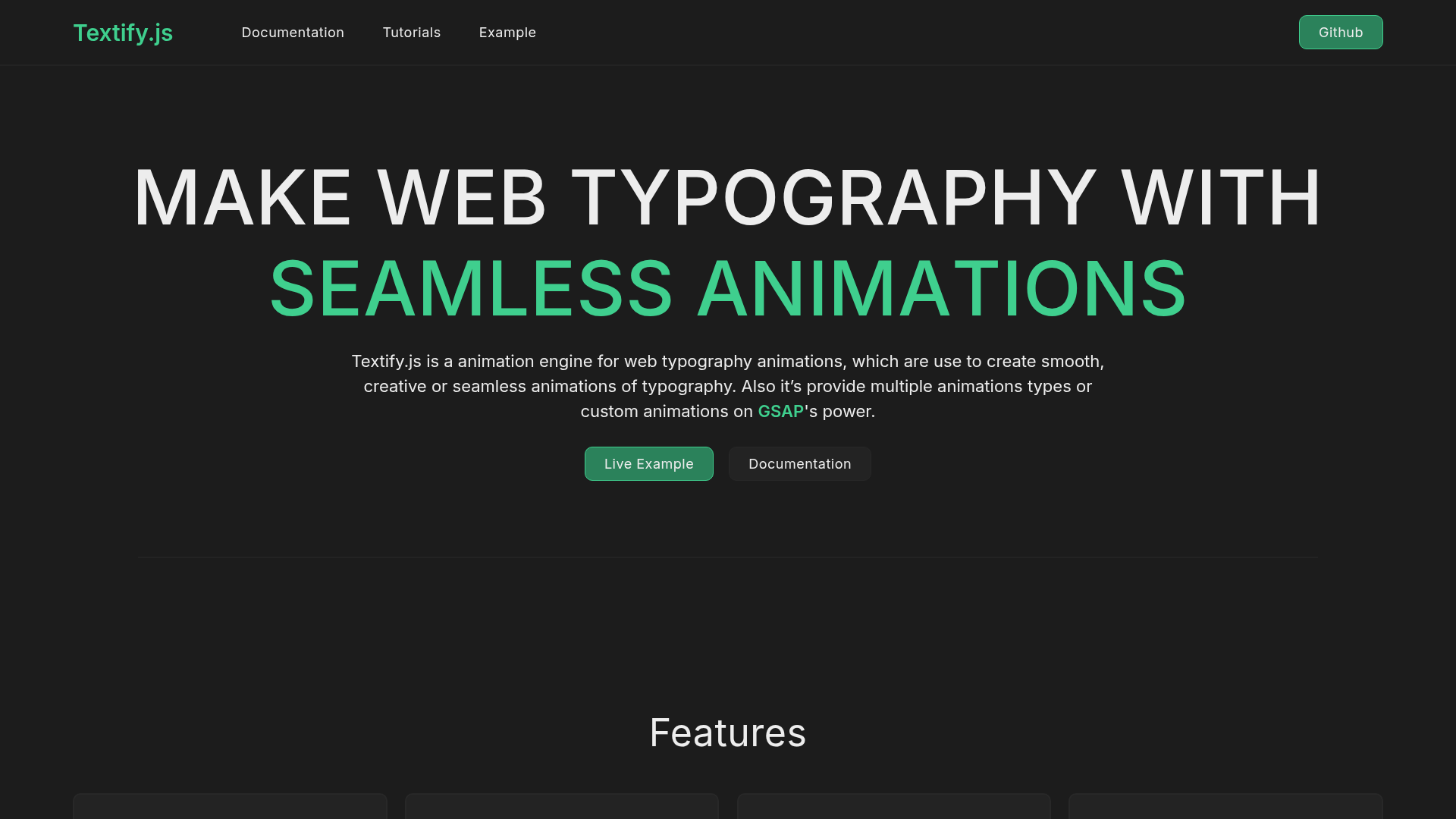 Textify.js screenshot