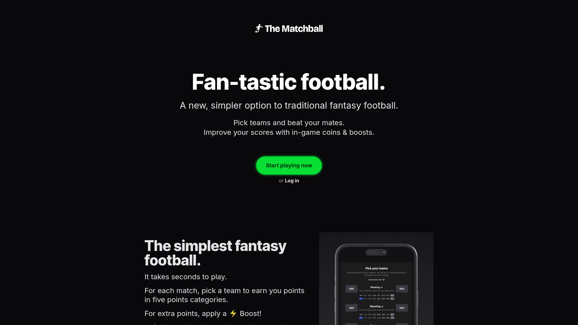 The Matchball screenshot