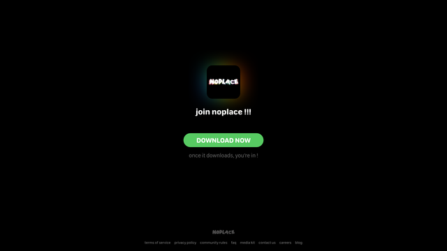 noplace screenshot