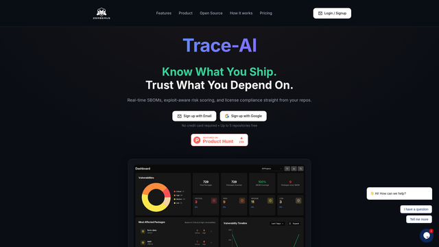 Trace-AI screenshot