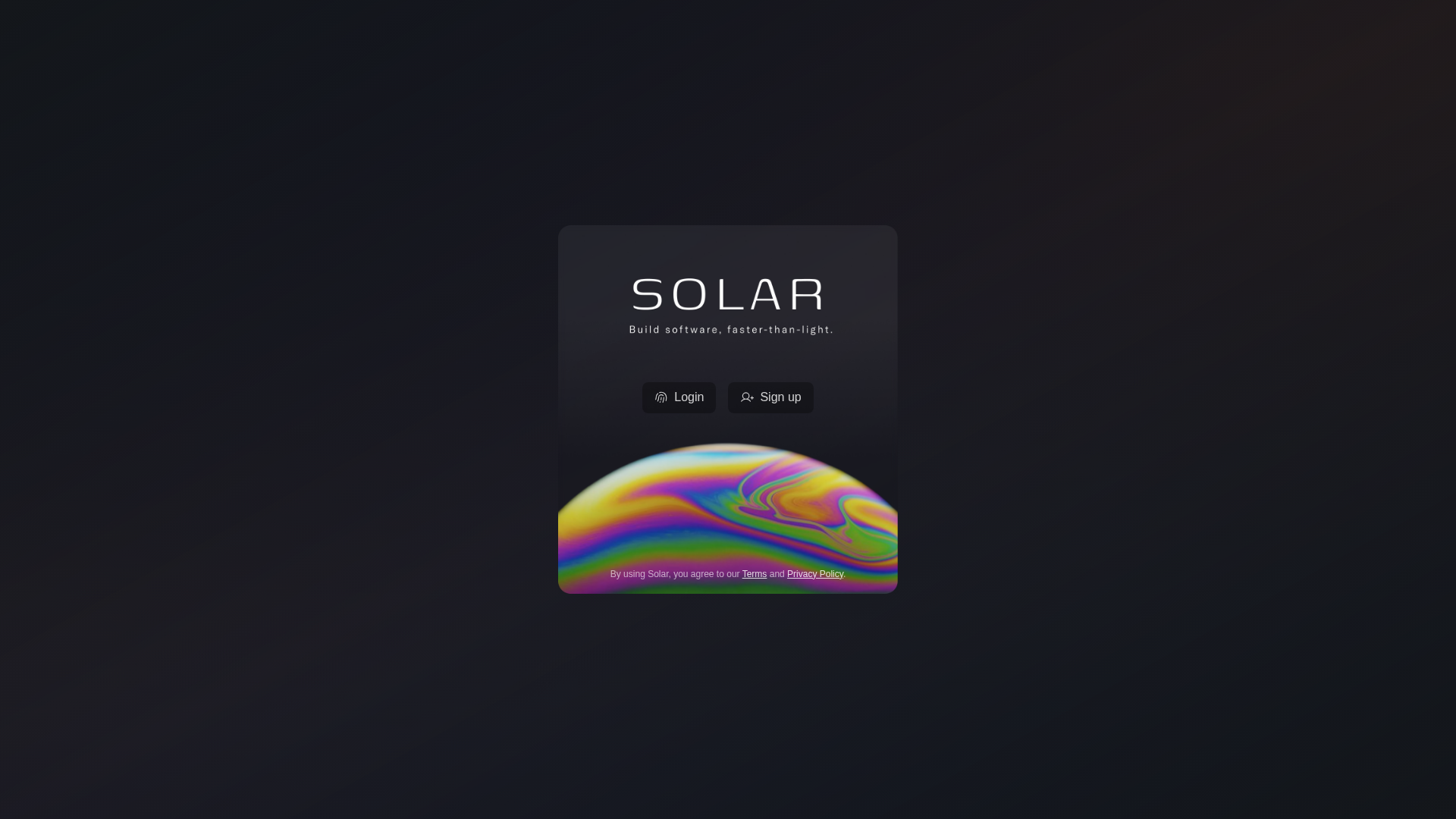 Solar screenshot