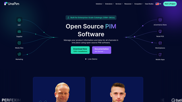 UnoPIM screenshot
