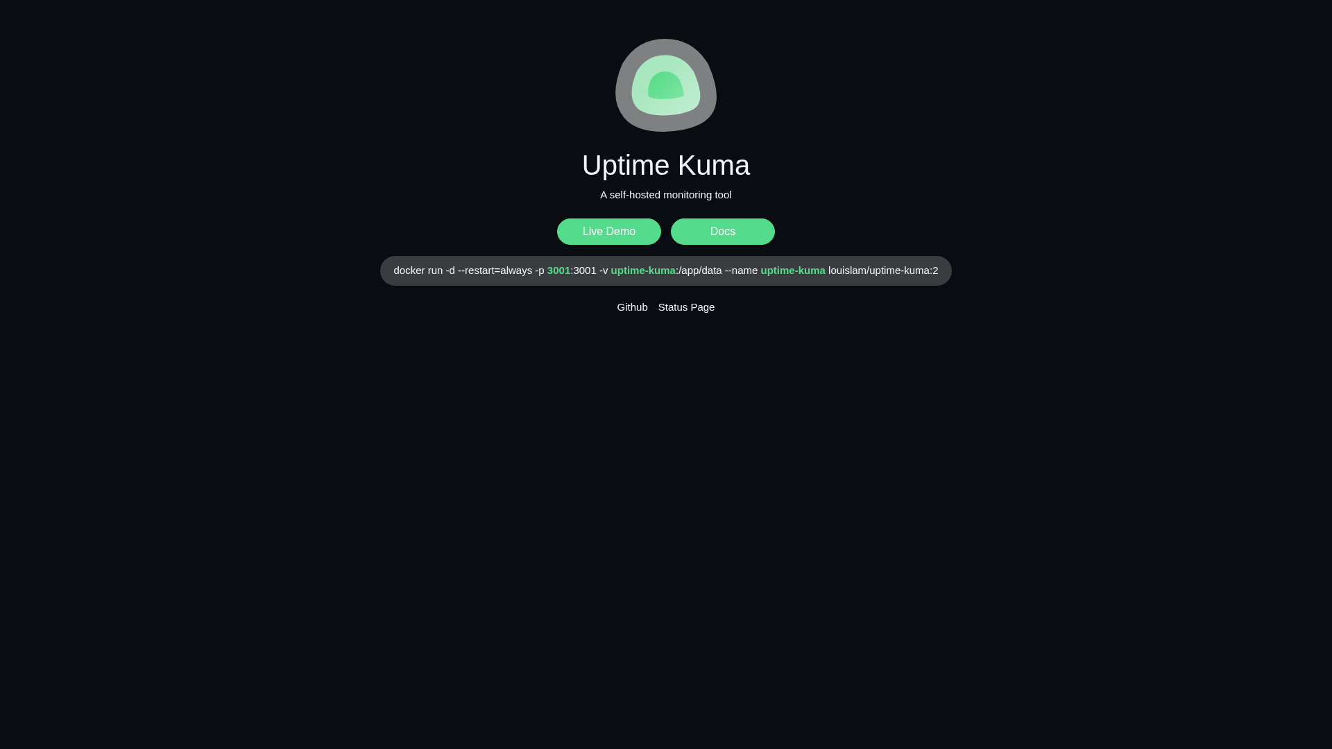 uptime+kuma+pet