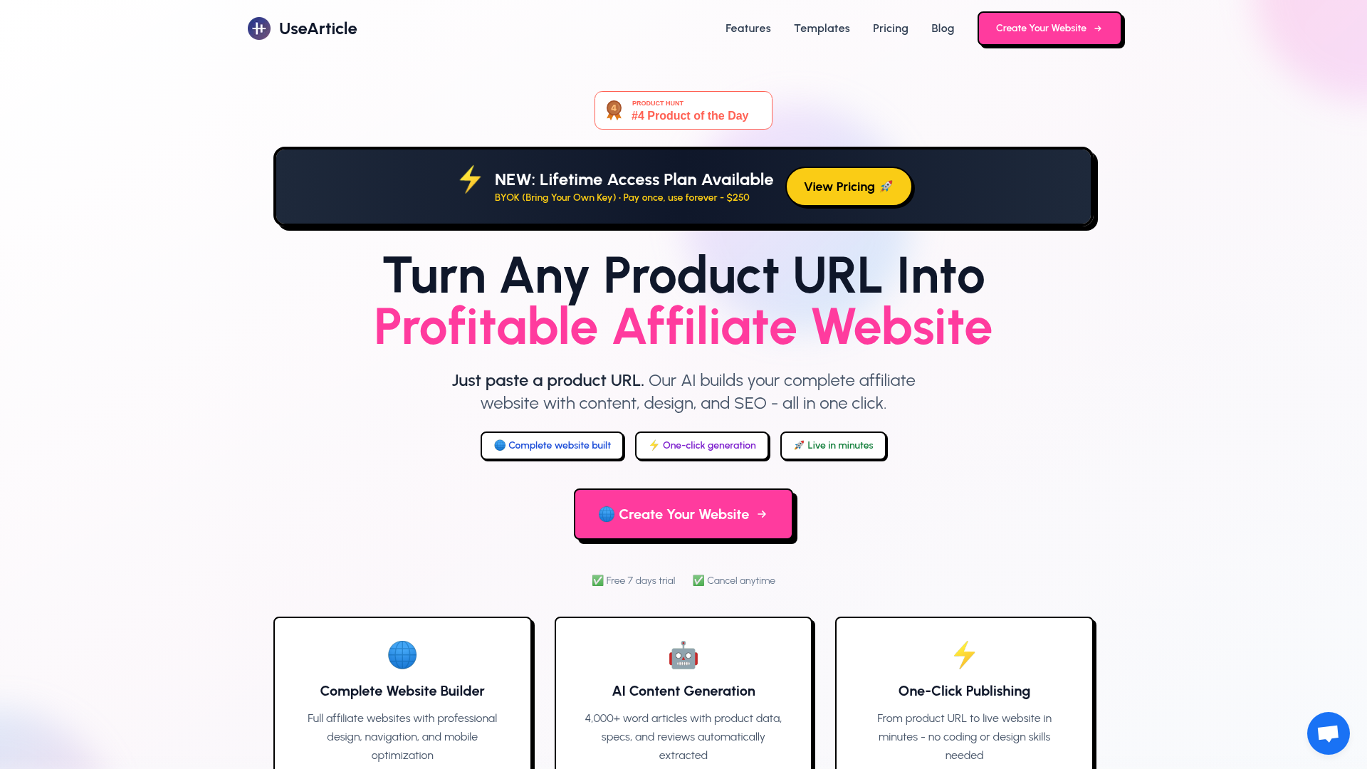 UseArticle screenshot