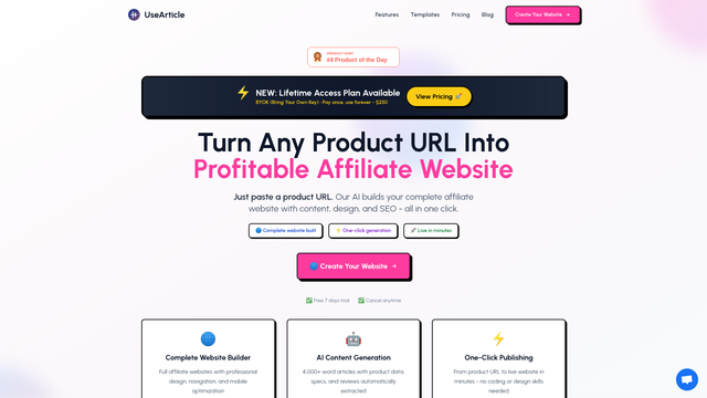 UseArticle screenshot