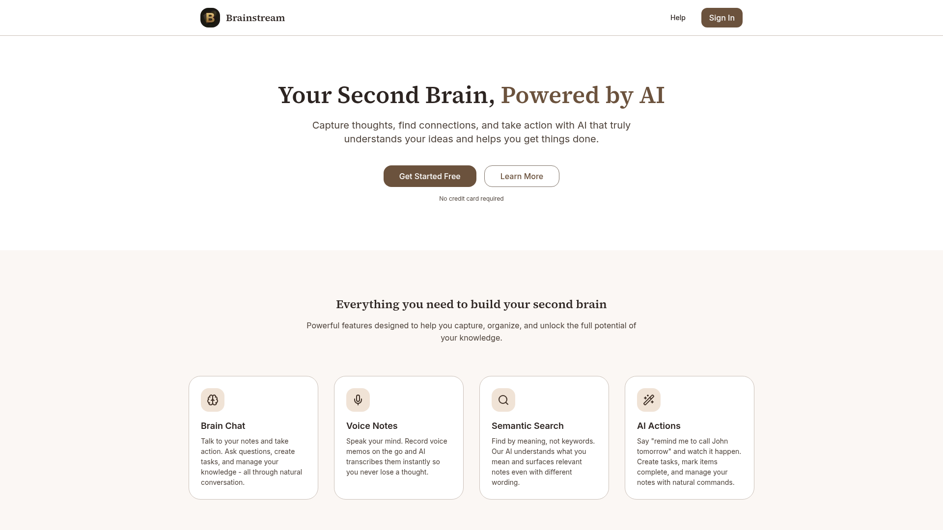 Brainstream screenshot