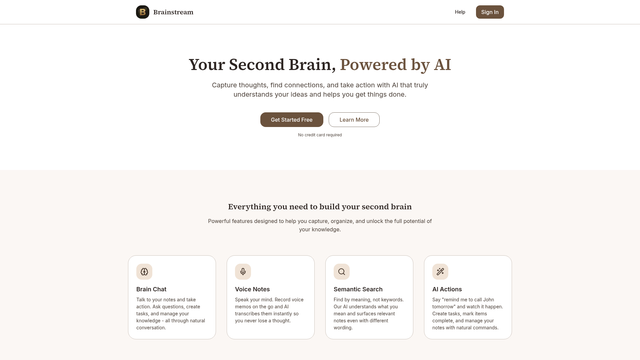 Brainstream screenshot