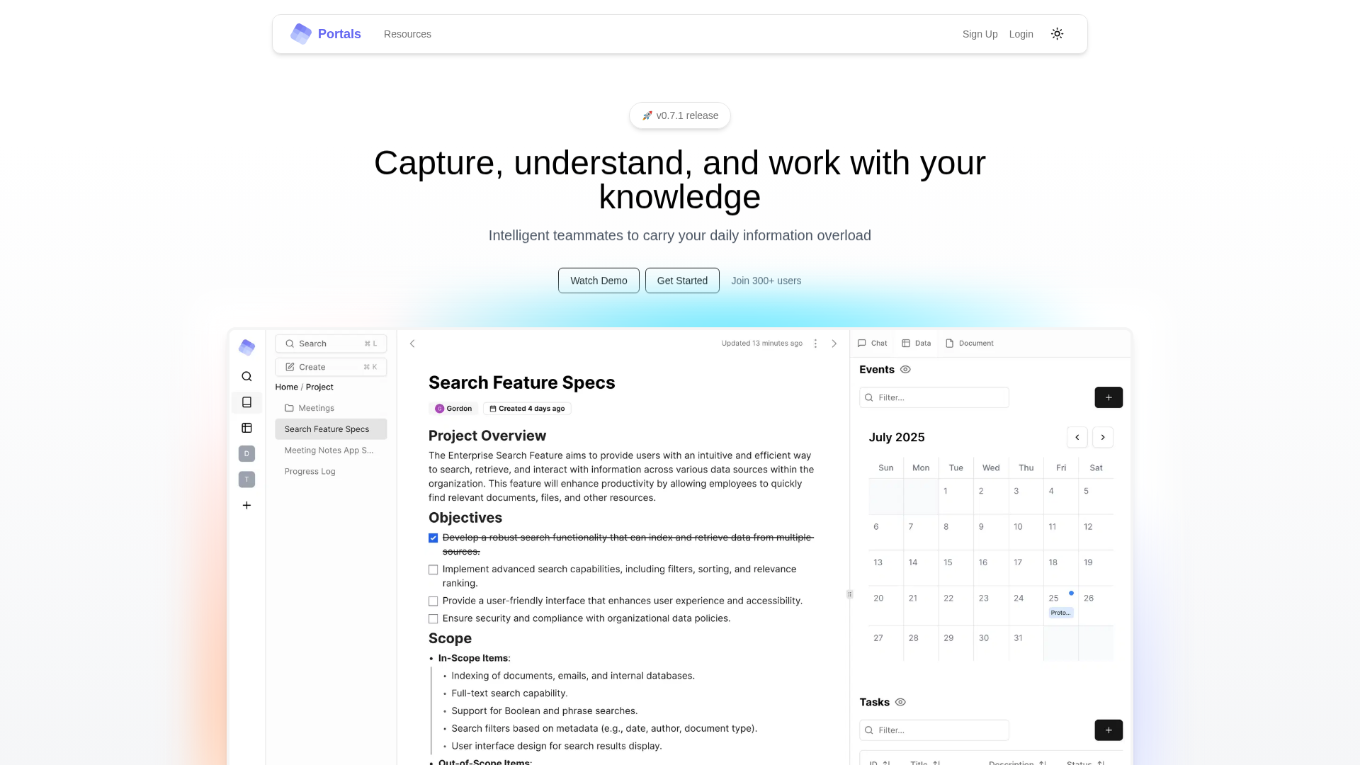 Portals screenshot