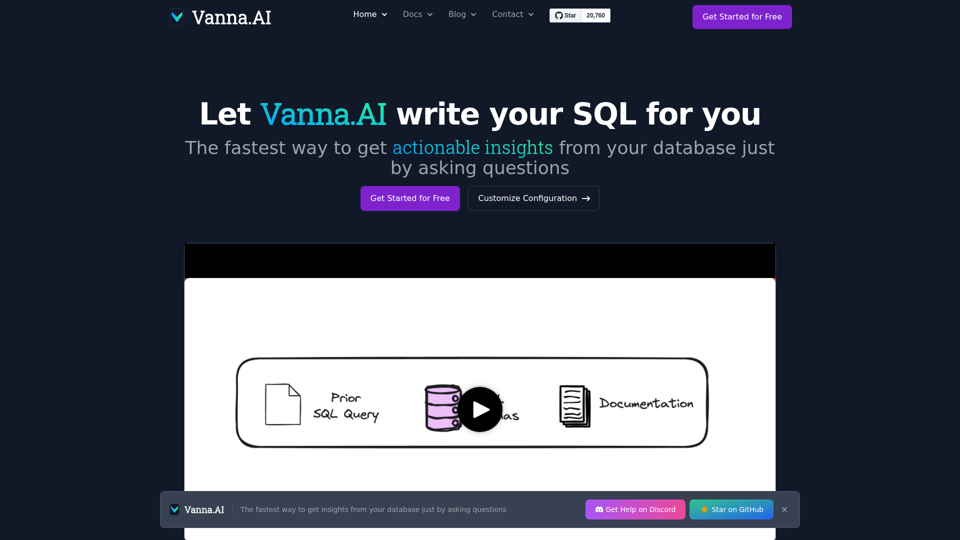 Vanna.AI screenshot