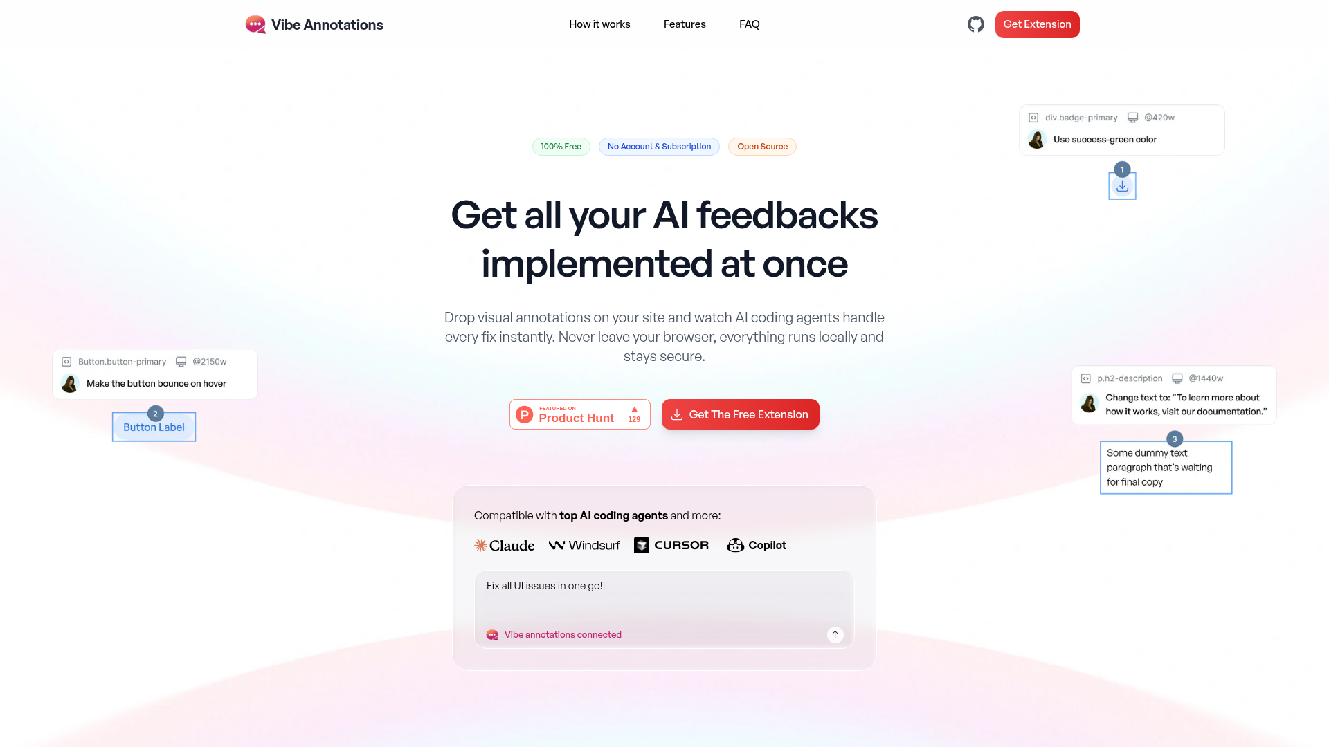 Vibe Annotations screenshot