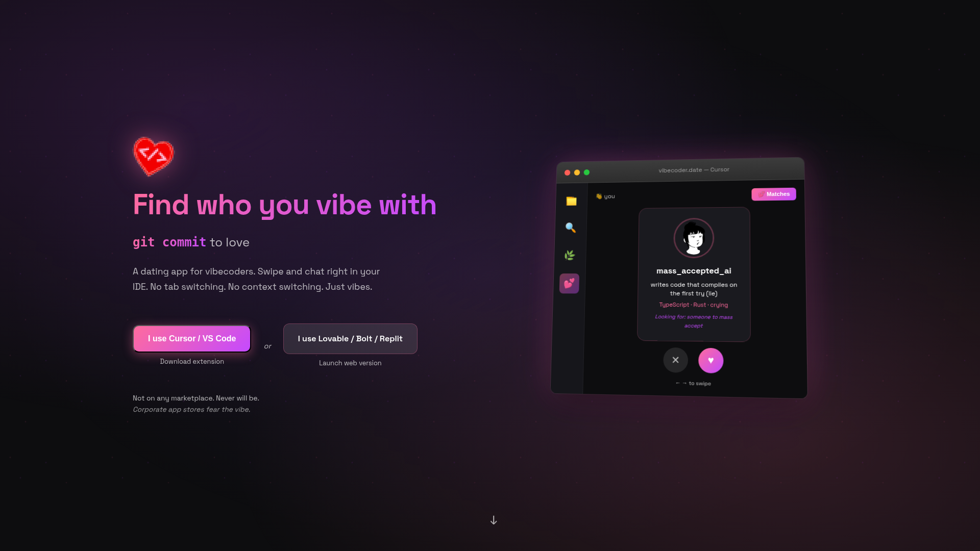 vibecoder+date