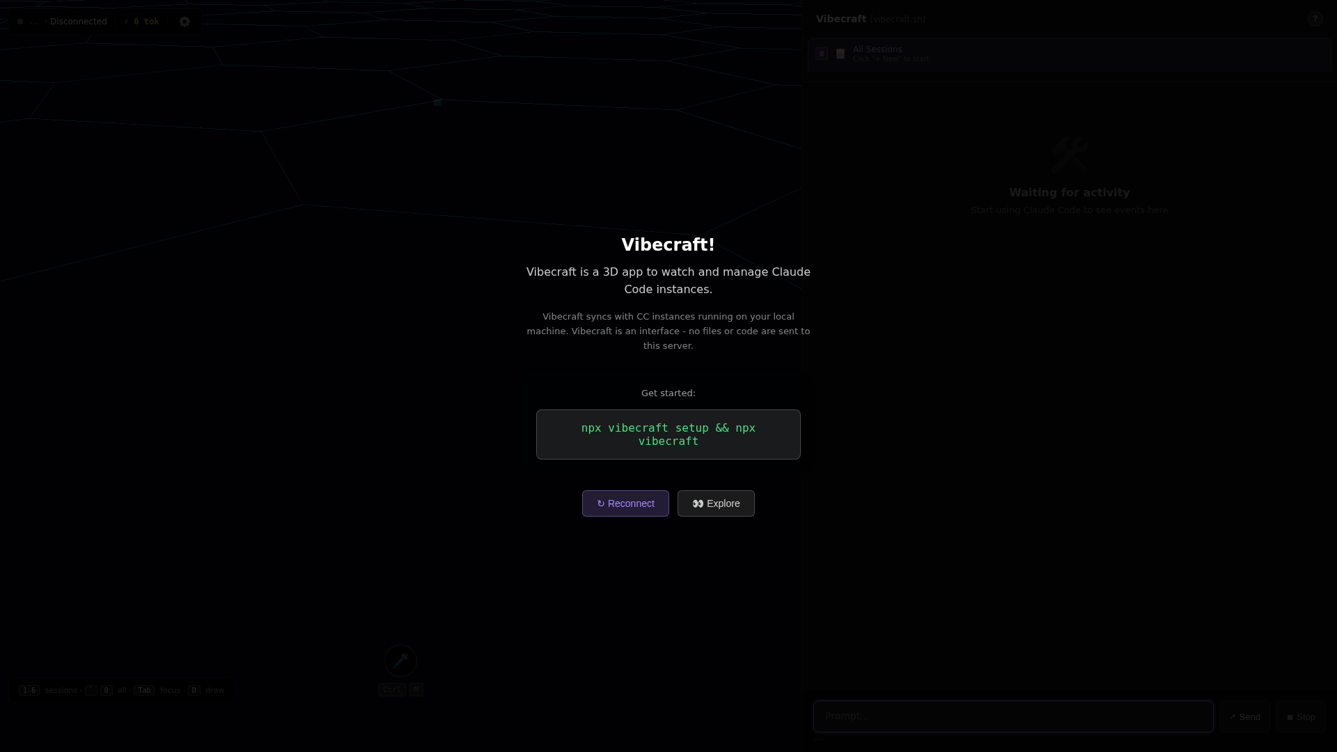 Vibecraft screenshot