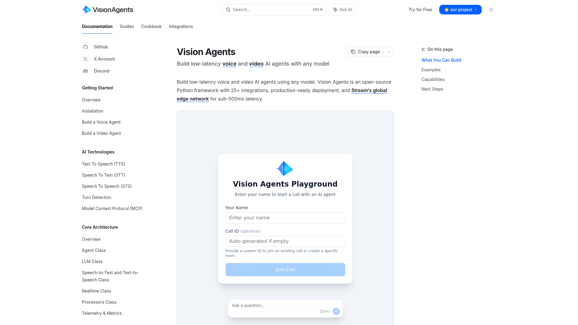 Vision Agents screenshot