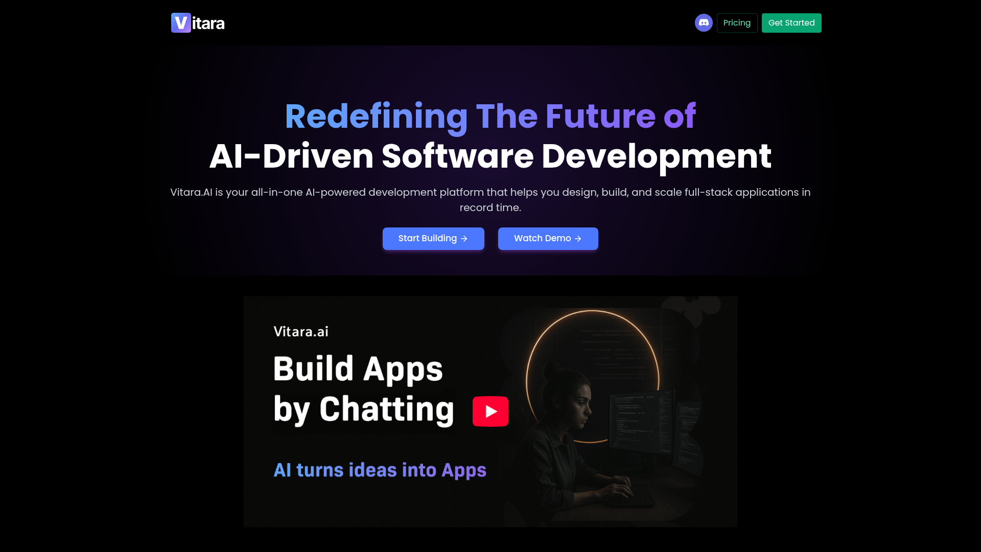 Vitara AI screenshot