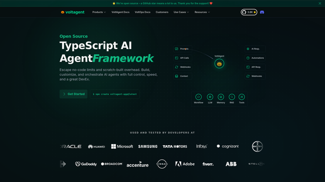 VoltAgent screenshot