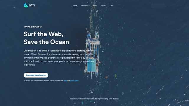 Wave Browser screenshot