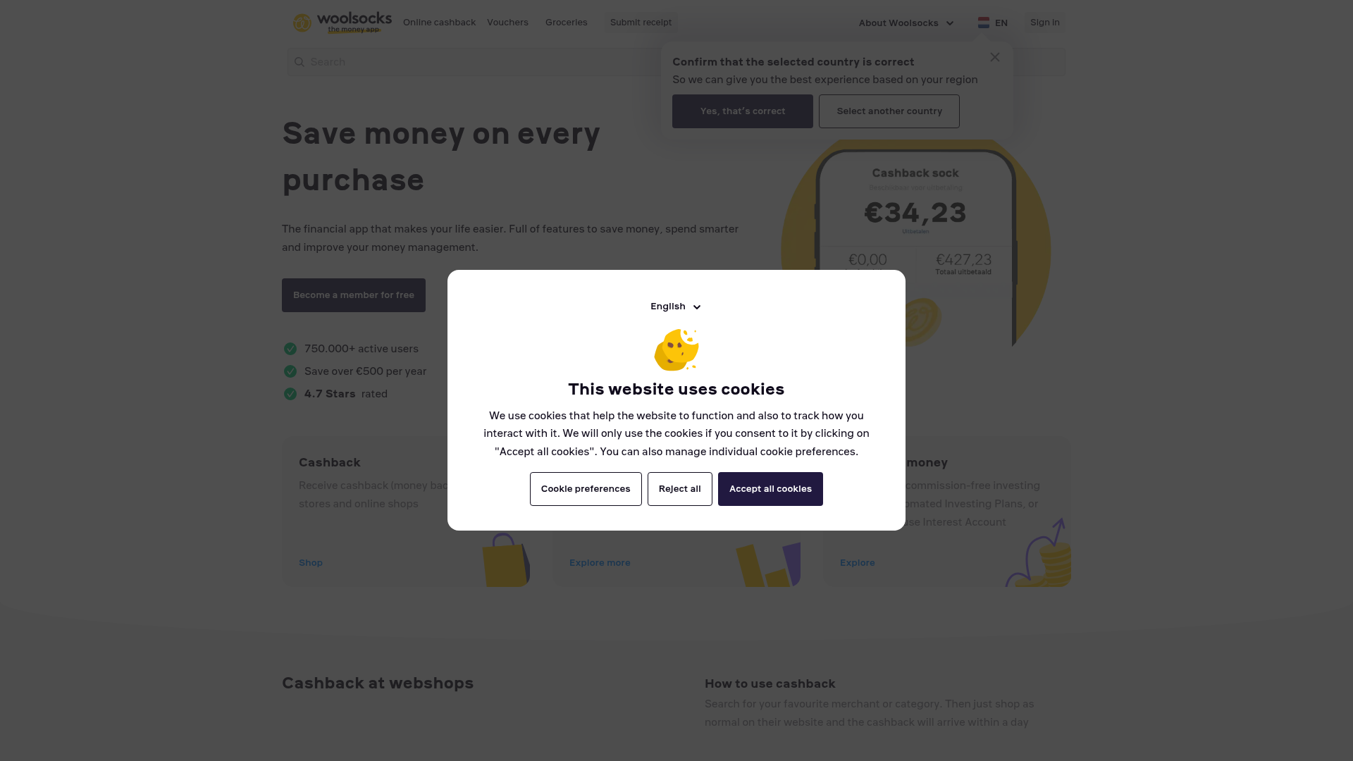 Woolsocks screenshot