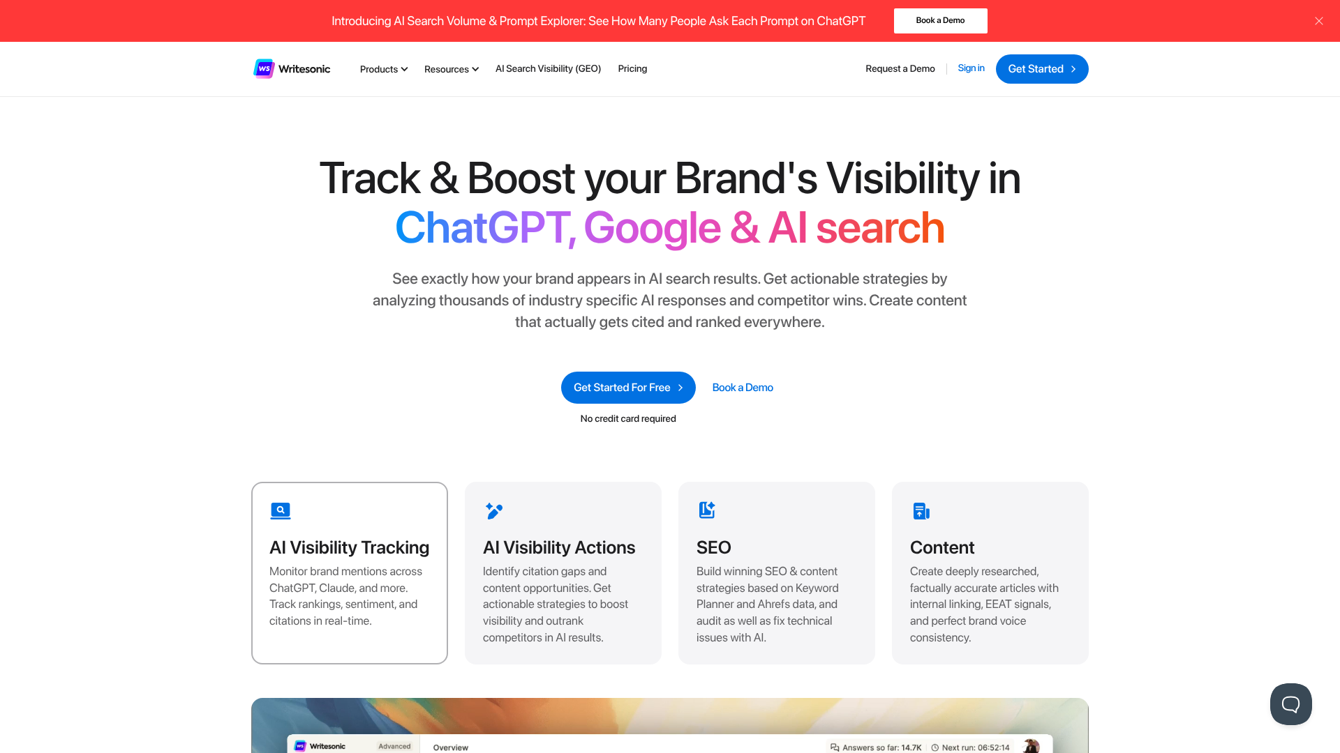Writesonic screenshot